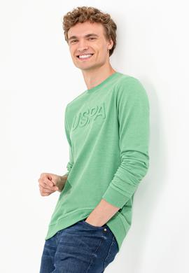 Erkek Mint Melanj Sweatshirt - 50253270026