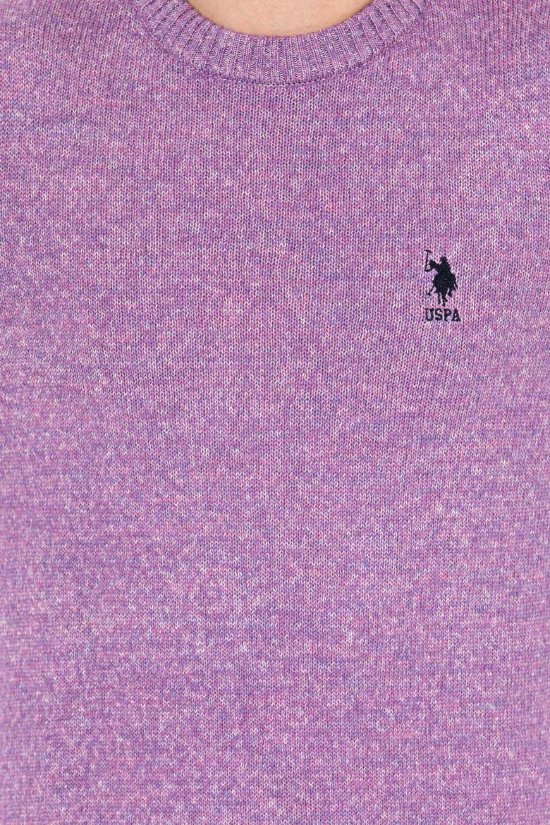 Erkek Menekşe Bisiklet Yaka Triko Kazak - 50256668009