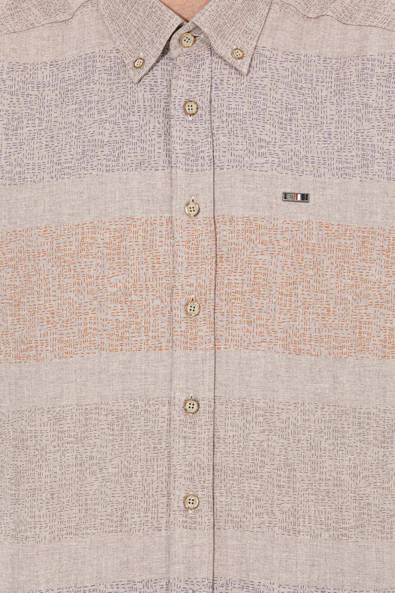 Erkek Taş Uzun Kollu Gömlek - 50254570014