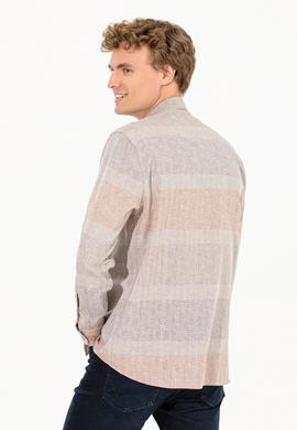 Erkek Taş Uzun Kollu Gömlek - 50254570014