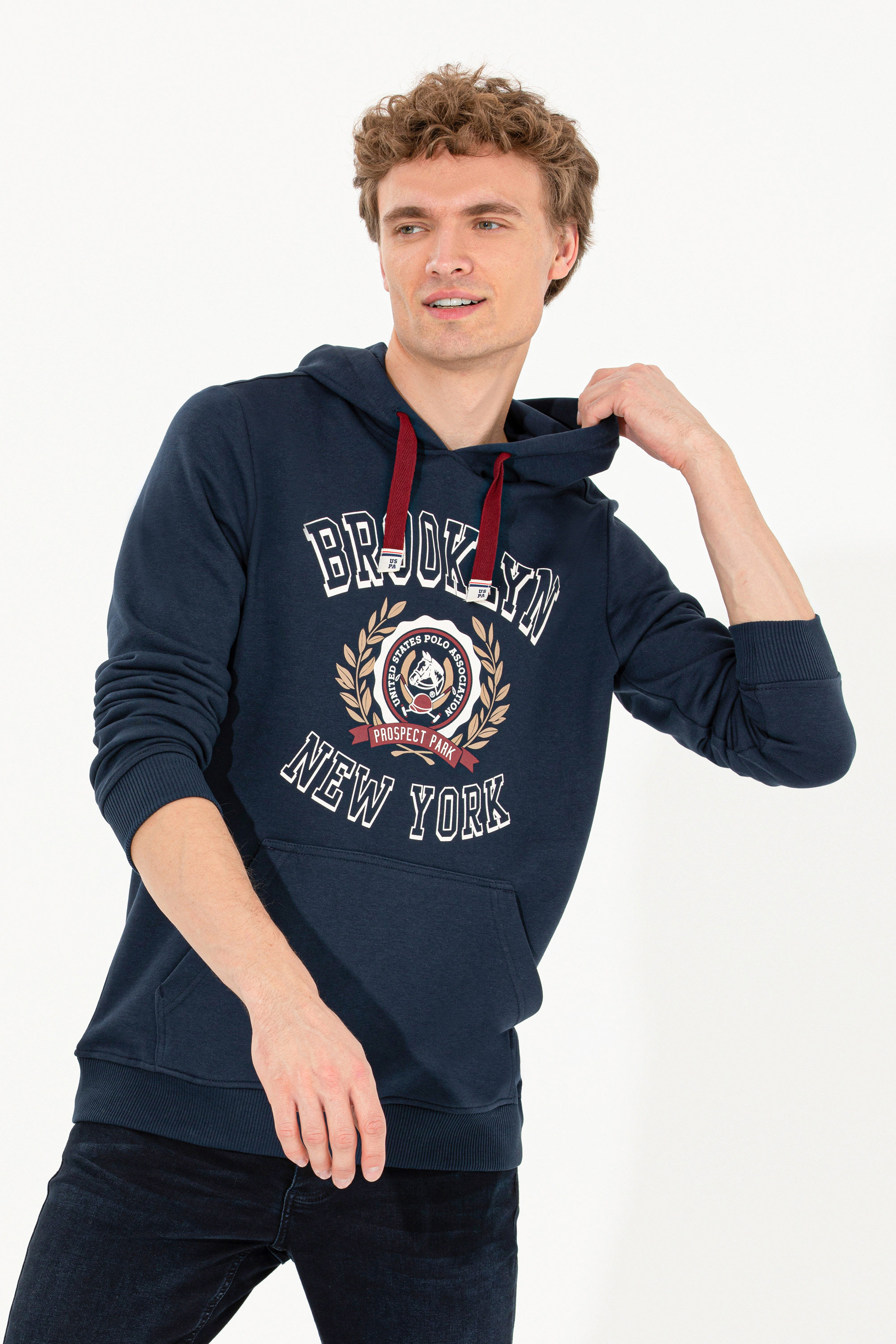 Erkek Lacivert Sweatshirt