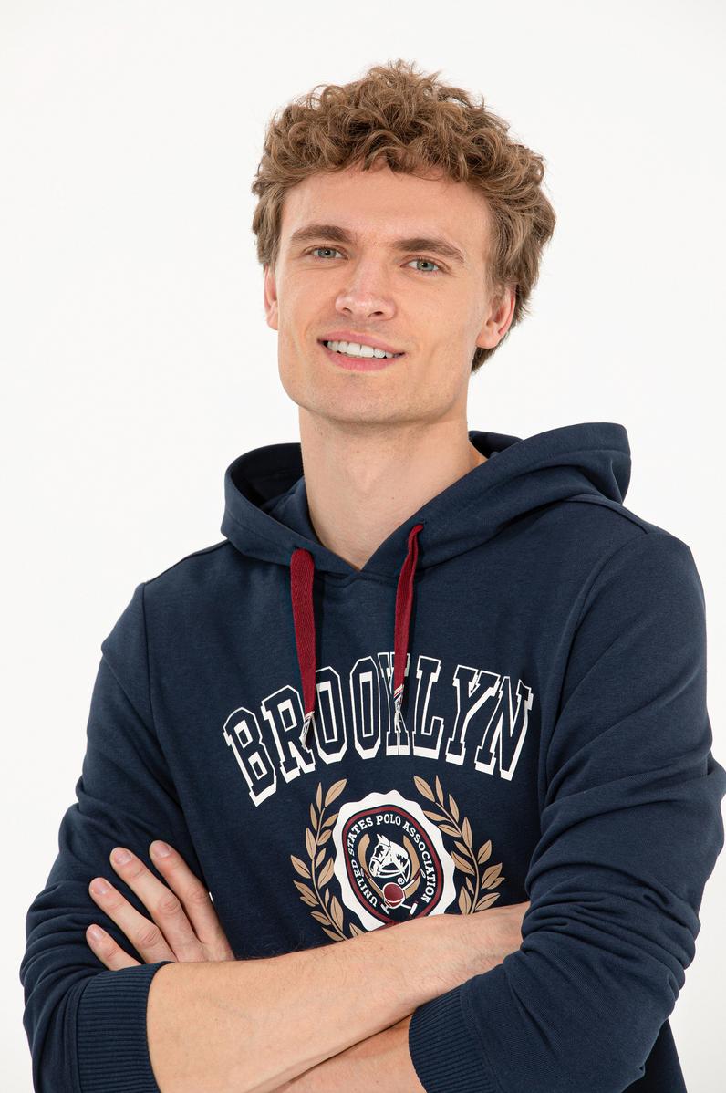 Erkek Lacivert Sweatshirt