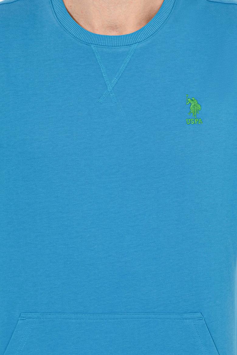 Erkek Kobalt Mavi Sweatshirt - 50253261005