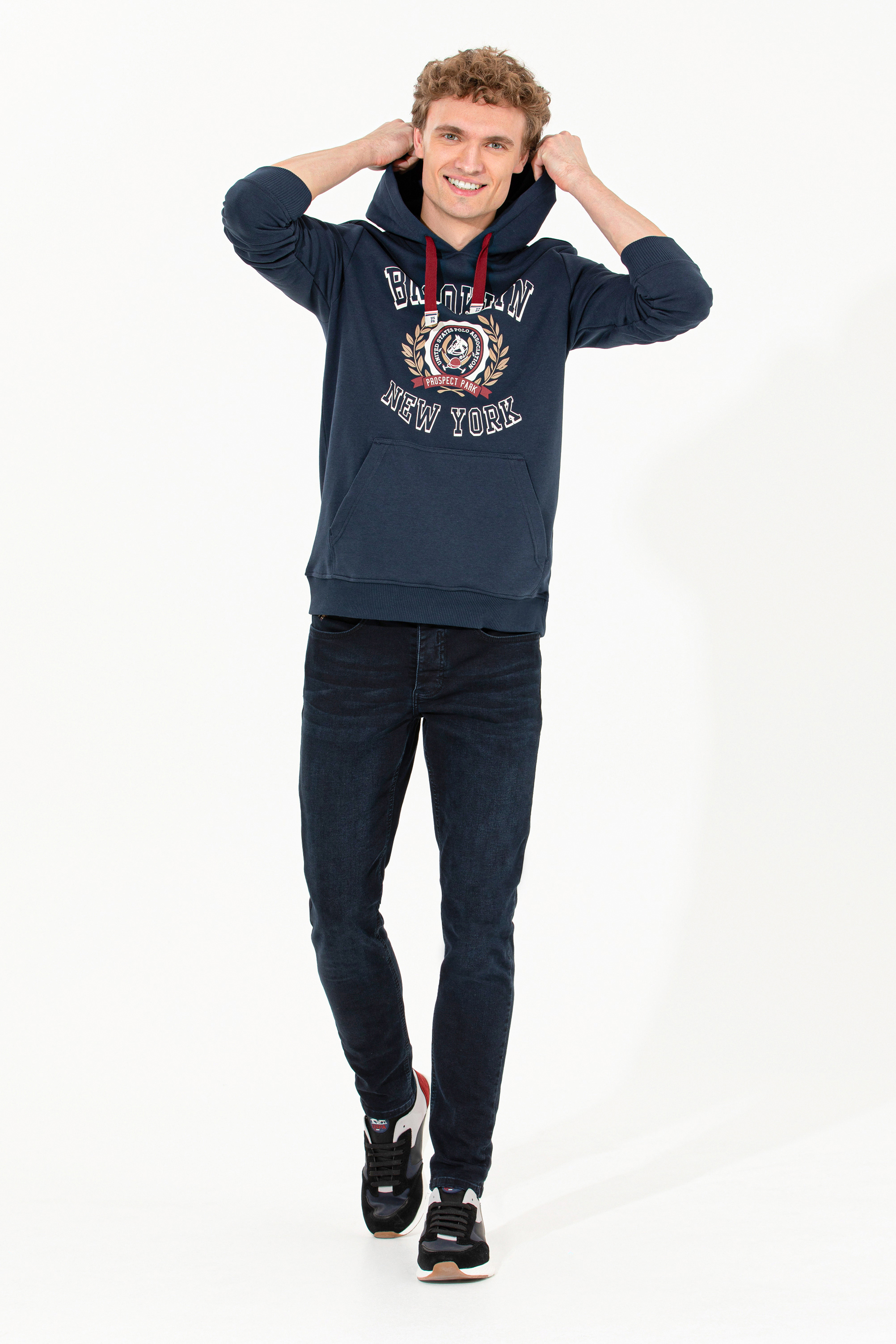 Erkek Lacivert Sweatshirt