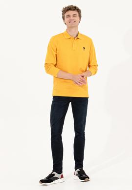 Erkek Safran Melanj Sweatshirt - 50253126040