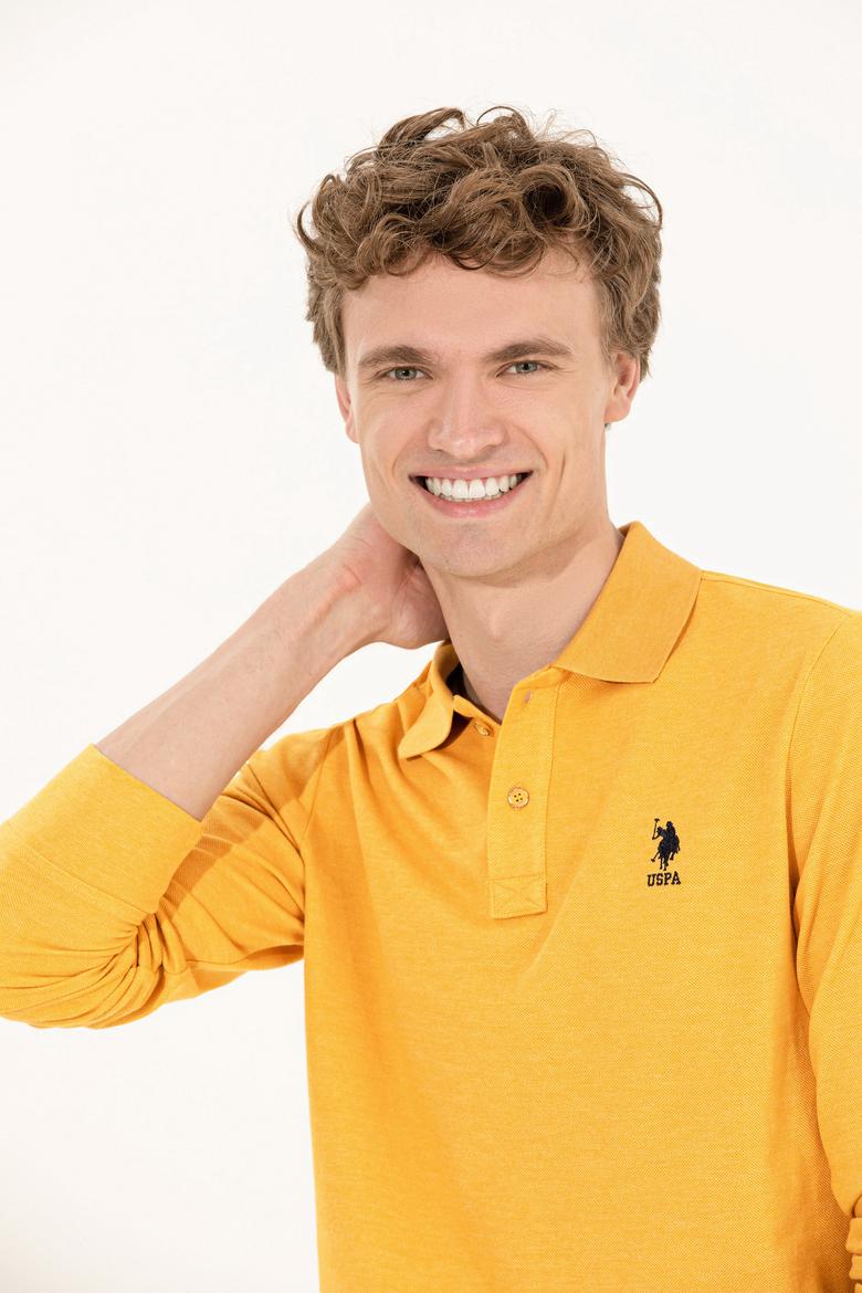 Erkek Safran Melanj Sweatshirt - 50253126040