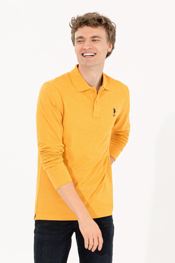 Erkek Safran Melanj Sweatshirt