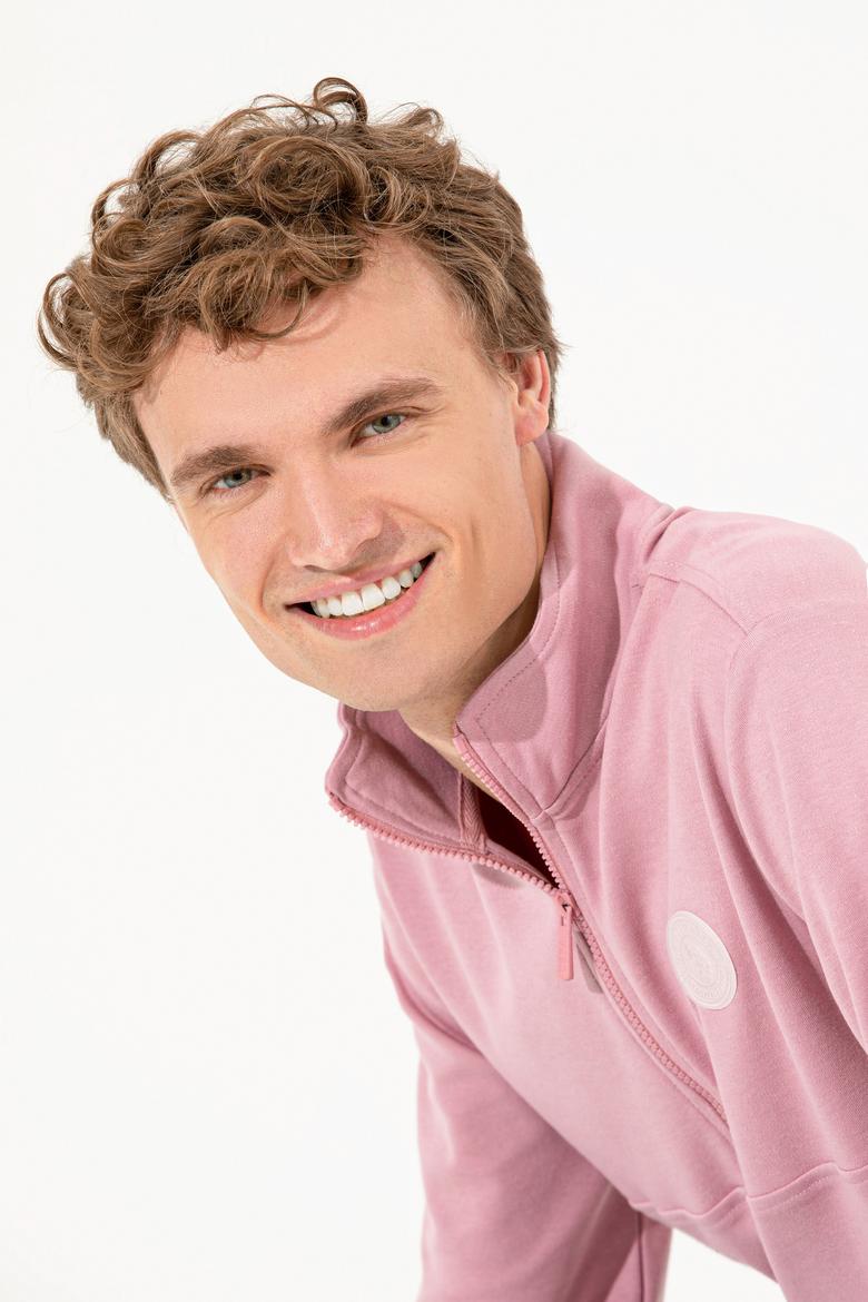 Erkek Manolya Dik Yaka Sweatshirt - 50256328018