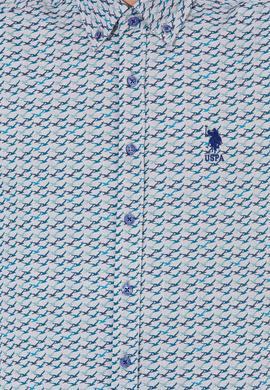 Erkek Mavi Uzun Kollu Gömlek - 50254083028