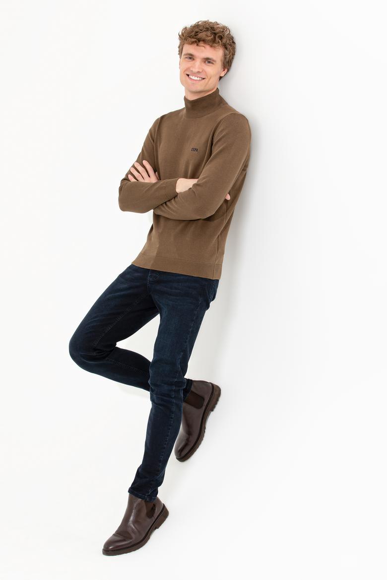 Erkek Coconut Balıkçı Yaka Basic Triko Kazak - 50257605051