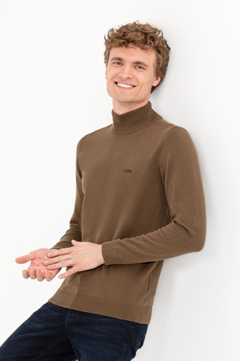 Erkek Coconut Balıkçı Yaka Basic Triko Kazak