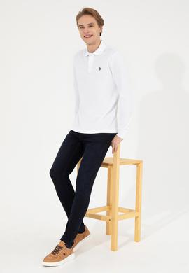 Erkek Beyaz Basic Sweatshirt - 50253121007