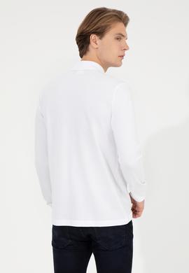 Erkek Beyaz Basic Sweatshirt - 50253121007