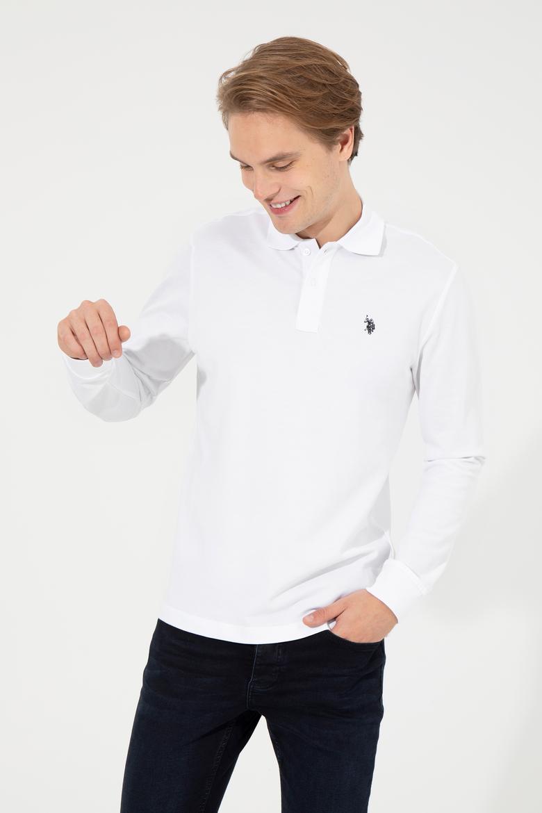 Erkek Beyaz Basic Sweatshirt - 50253121007