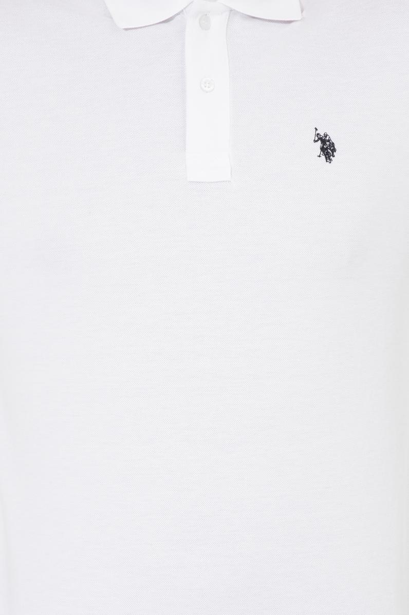 Erkek Beyaz Basic Sweatshirt