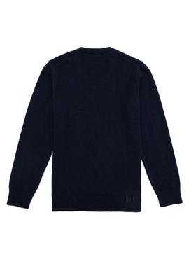 Erkek Çocuk Lacivert Bisiklet Yaka Triko Kazak - 50255664018