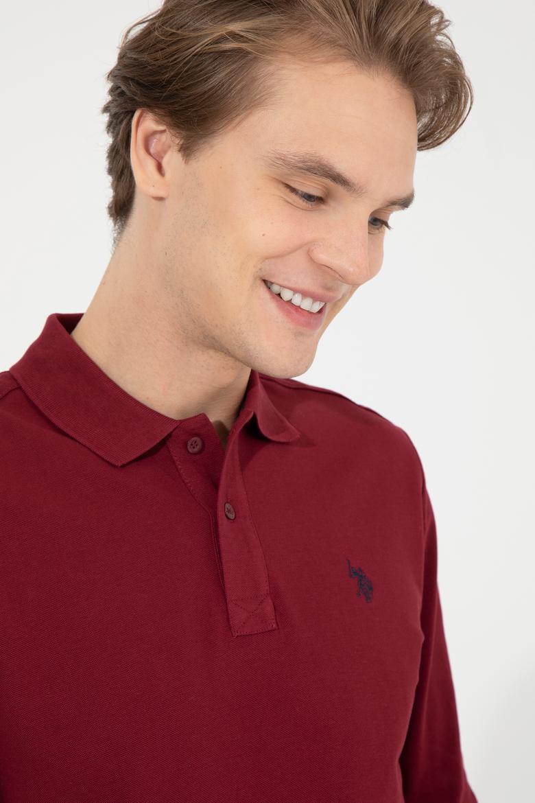 Erkek Vişne Basic Sweatshirt - 50253121115