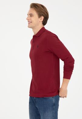 Erkek Vişne Basic Sweatshirt - 50253121115