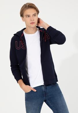 Erkek Lacivert Örme Hırka - 50253125011