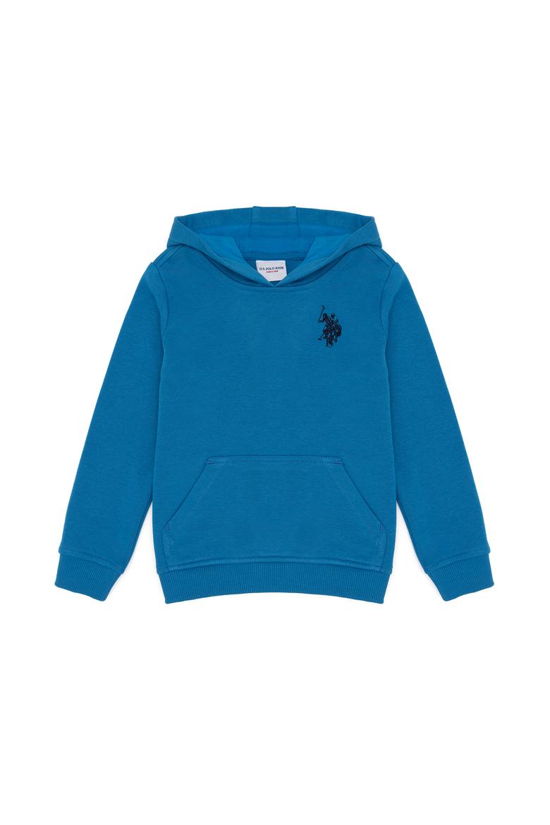 Erkek Çocuk Kobalt Mavi Basic Sweatshirt