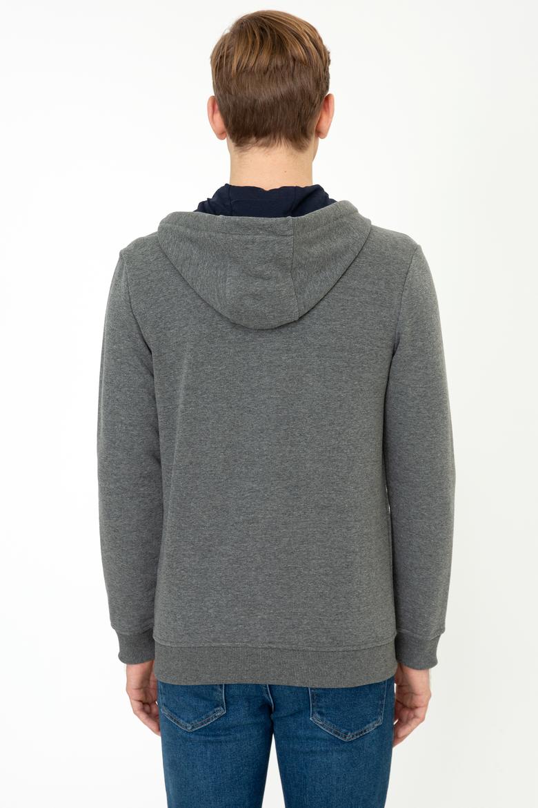 Erkek Antrasit Melanj Sweatshirt - 50253038029