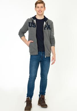 Erkek Antrasit Melanj Sweatshirt - 50253038029