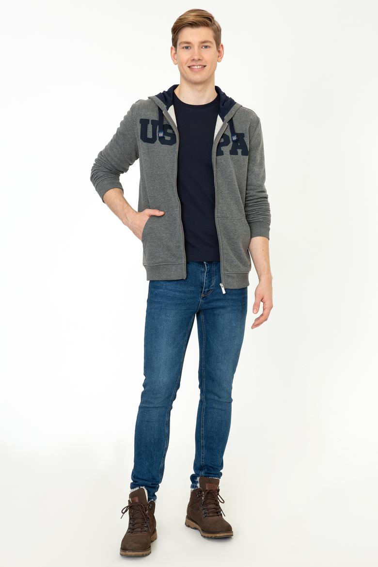 Erkek Antrasit Melanj Sweatshirt - 50253038029