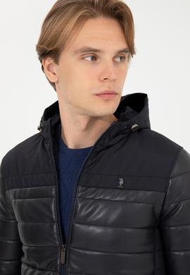 Erkek Lacivert Deri Ceket - 50259132016