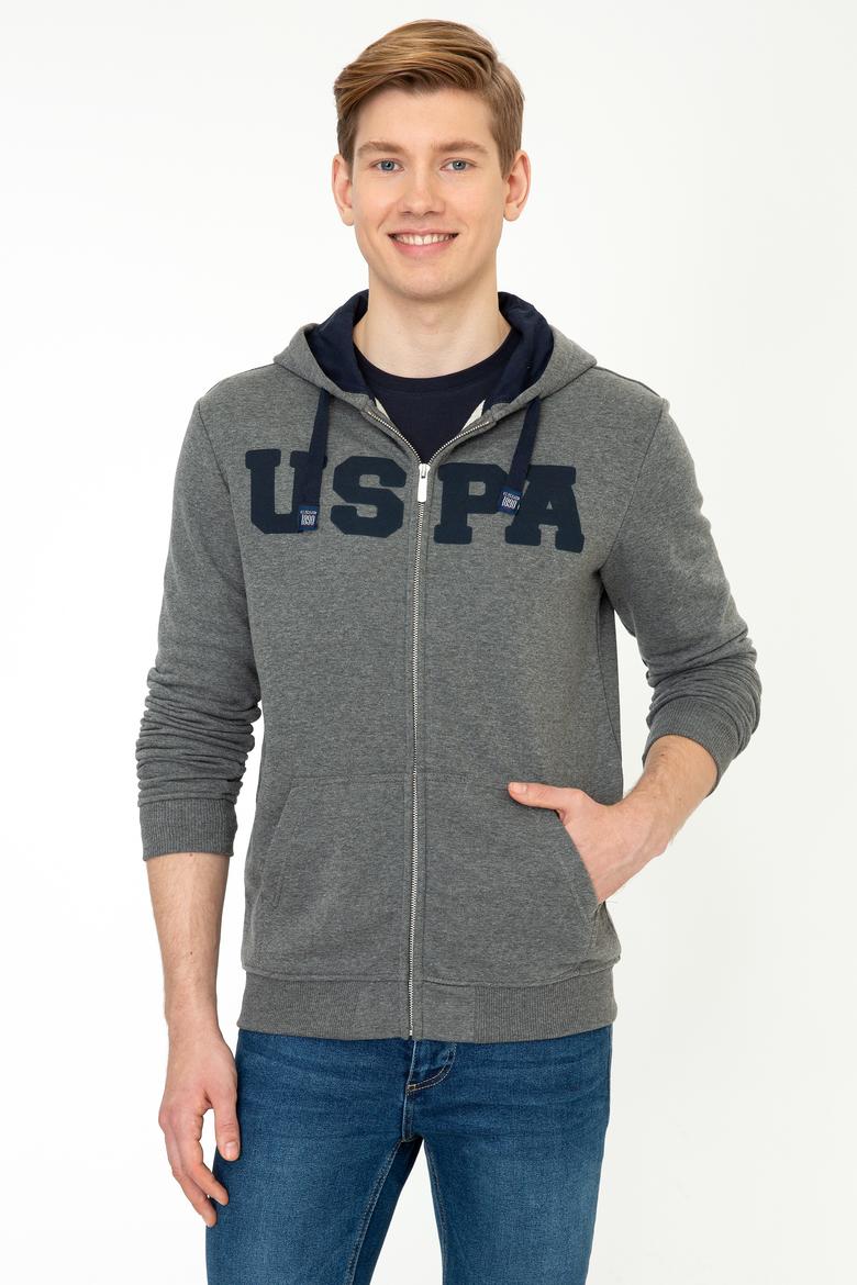 Erkek Antrasit Melanj Sweatshirt