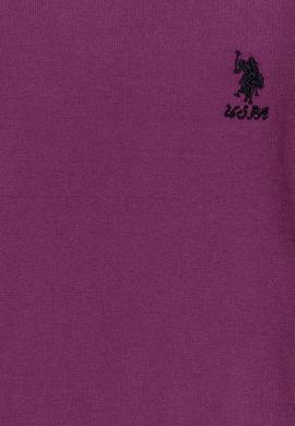 Kız Çocuk Menekşe Bisiklet Yaka Basic Kazak - 50252446017