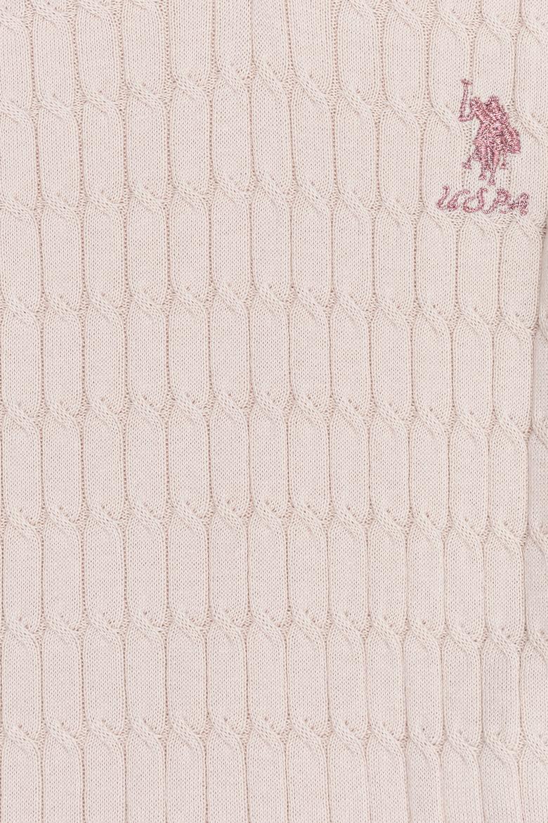 Kız Çocuk Krem Basic Kazak - 50255649042