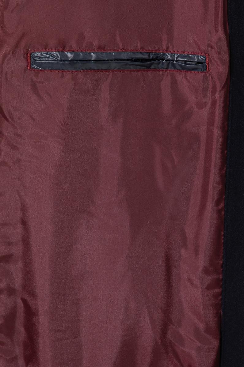 Erkek Lacivert Kaşe Kaban