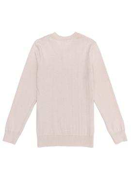 Kız Çocuk Krem Basic Kazak - 50255649042