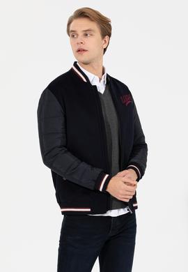 Erkek Lacivert Kaşe Kaban - 50254561003