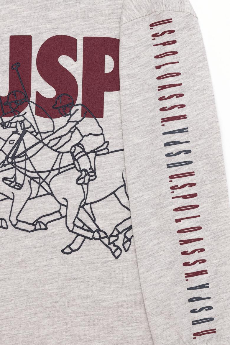 Erkek Çocuk Bej Melanj Pijama Takımı - 50267102009