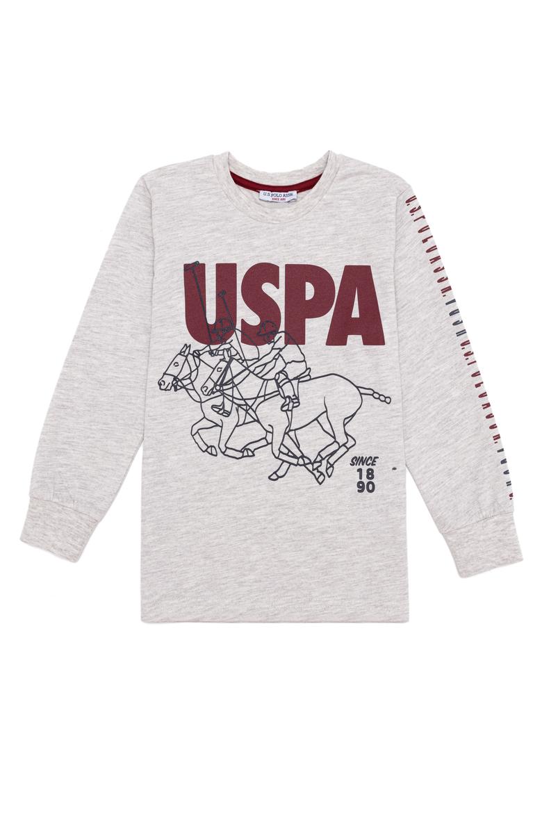 Erkek Çocuk Bej Melanj Pijama Takımı - 50267102009