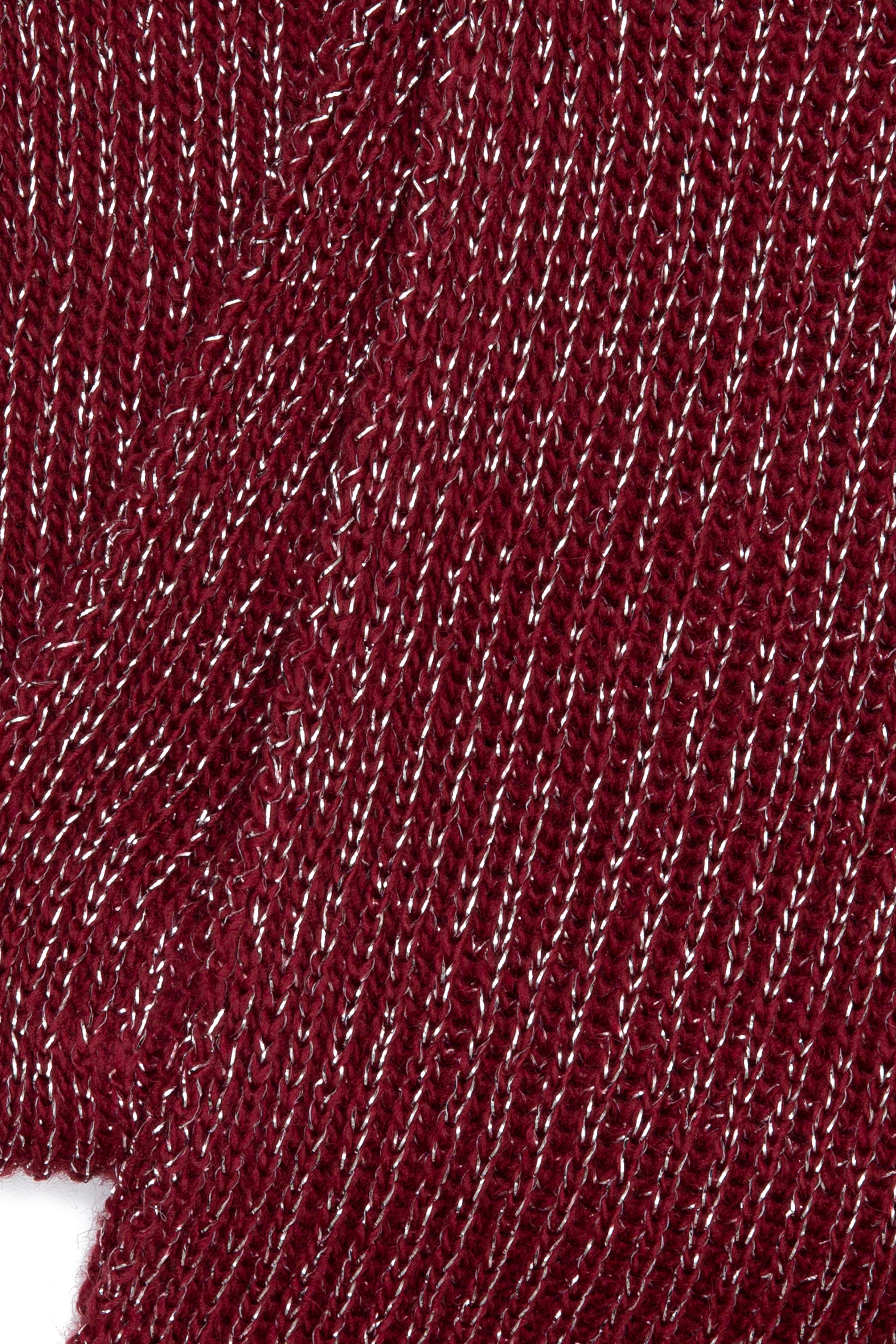 Kadın Bordo Kaşkol - Image 2