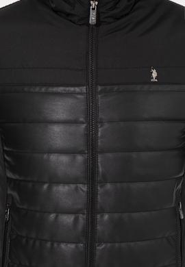 Erkek Siyah Deri Ceket - 50259132006