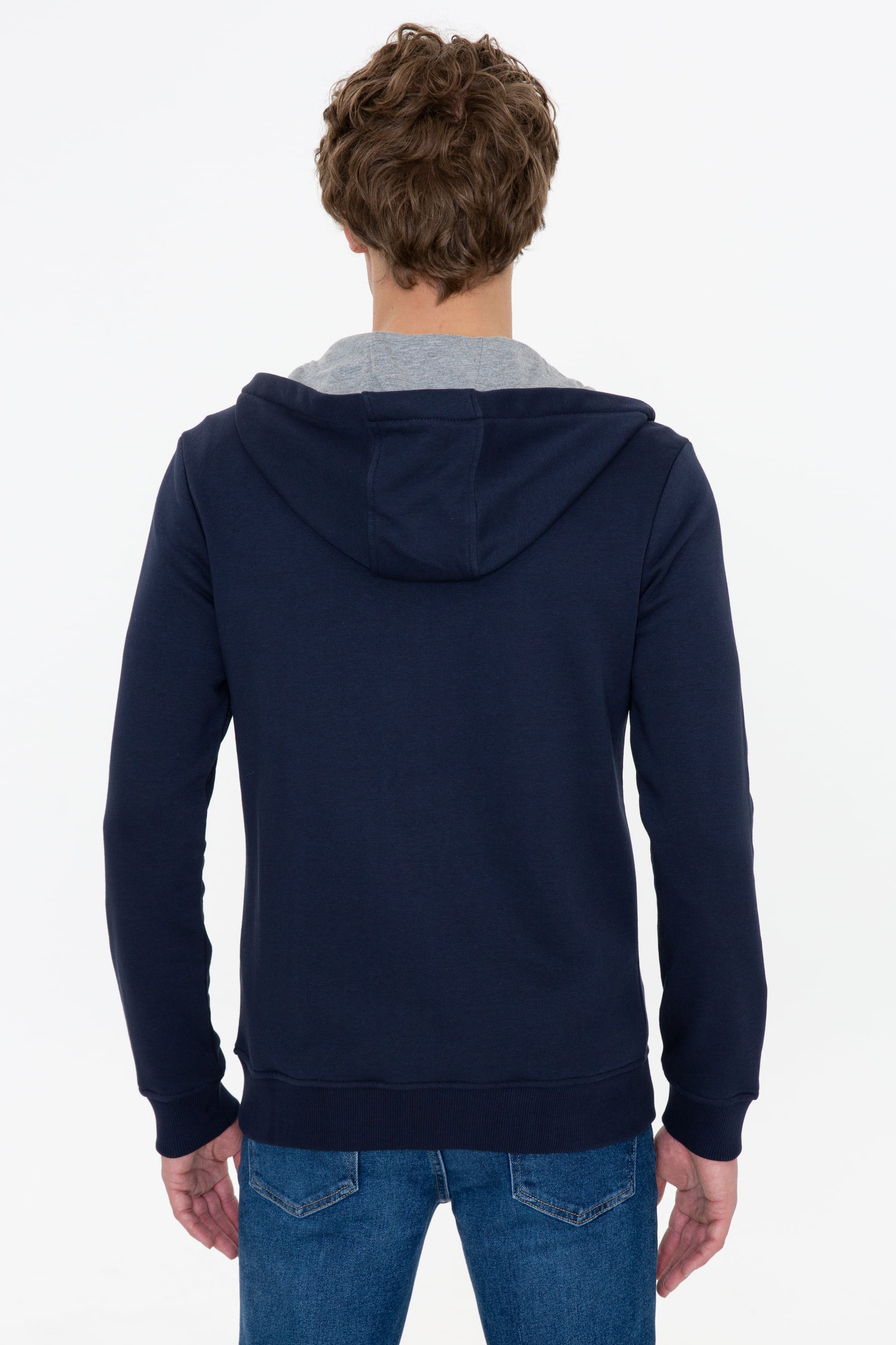 Erkek Lacivert Sweatshirt