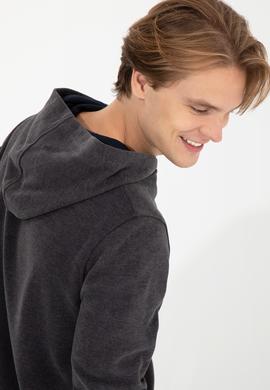 Erkek Antrasit Melanj Sweatshirt - 50256831039