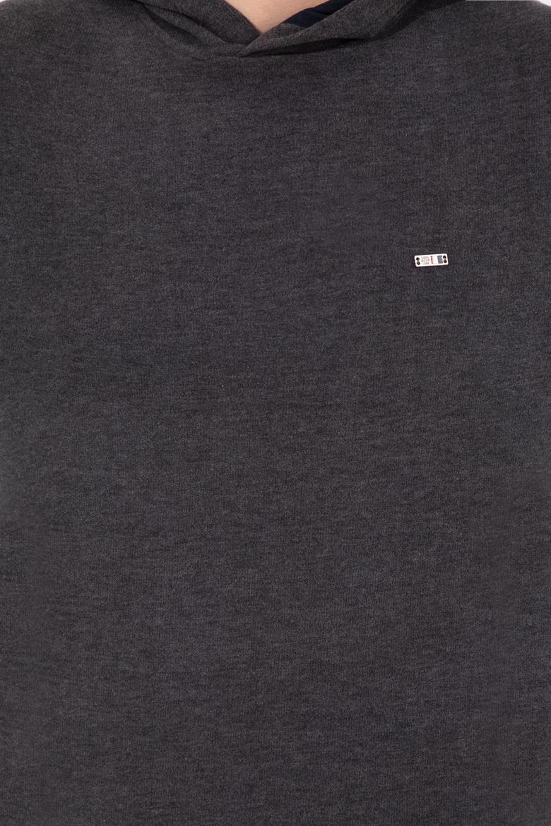 Erkek Antrasit Melanj Sweatshirt - 50256831039