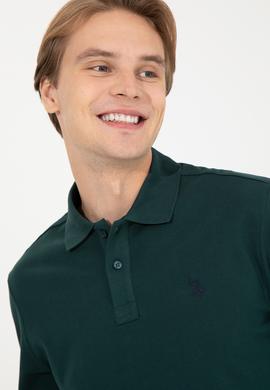 Erkek Koyu Yeşil Basic Sweatshirt - 50253121165