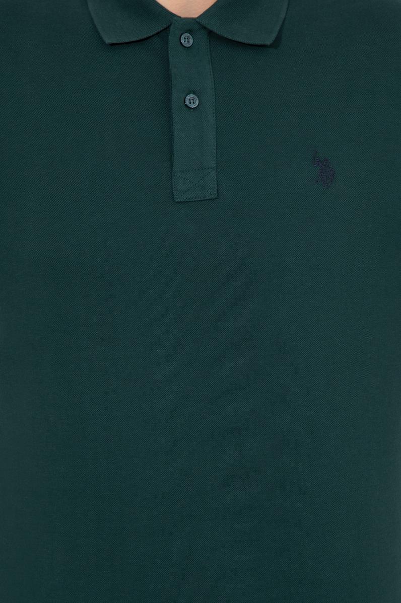 Erkek Koyu Yeşil Basic Sweatshirt