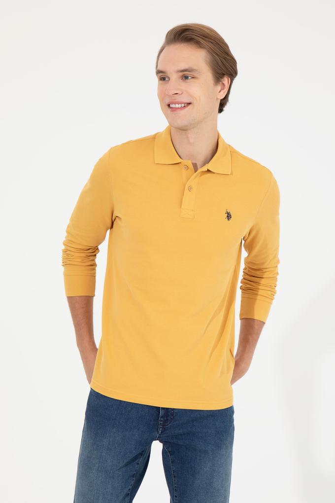 Erkek Safran Basic Sweatshirt