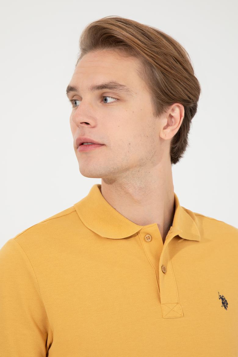 Erkek Safran Basic Sweatshirt - 50253121034