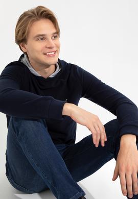 Erkek Lacivert Sweatshirt - 50256831006