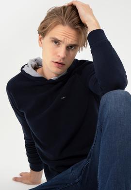 Erkek Lacivert Sweatshirt - 50256831006