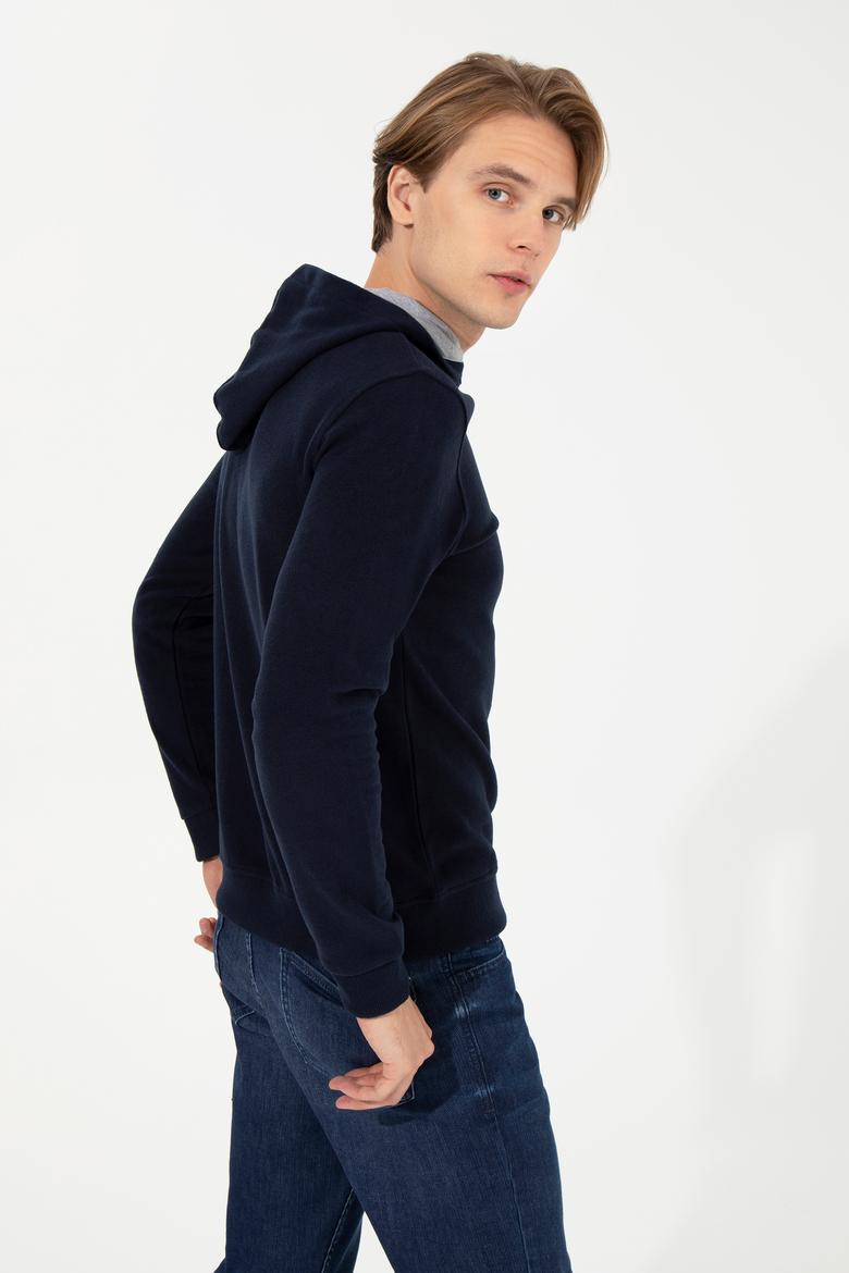 Erkek Lacivert Sweatshirt - 50256831006