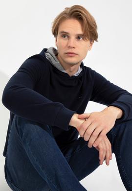 Erkek Lacivert Sweatshirt - 50256831006