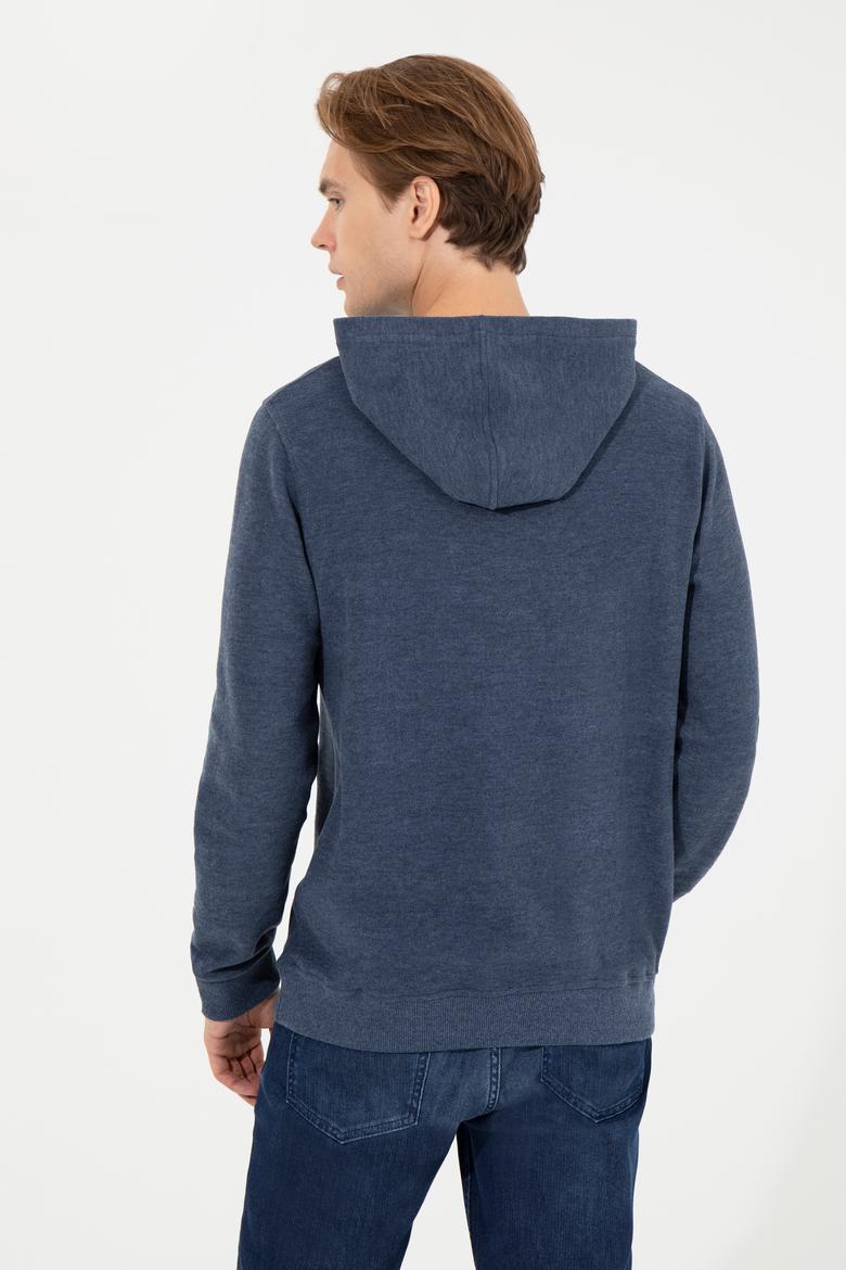 Erkek Koyu İndigo Sweatshirt - 50256831026